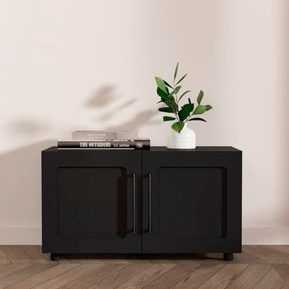 32 Inch Modular Sideboard Storage Cabinet with Soft-Close Doors, view 3