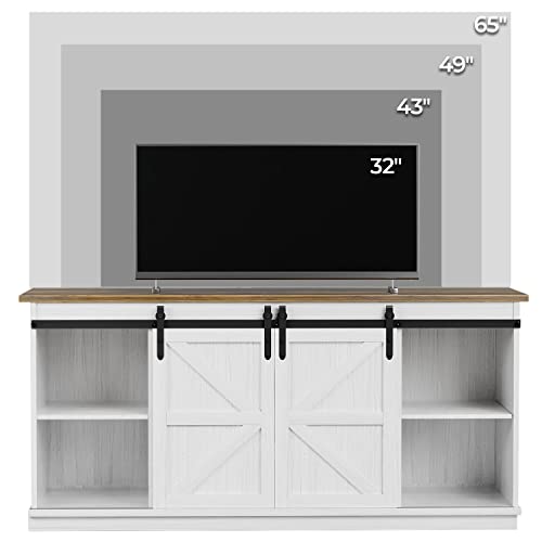 ZPK Farmhouse TV Stand for 65 Inch TV, view 7