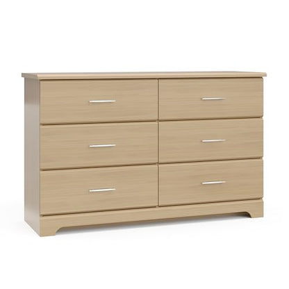 Brookside 6 Drawer Dresser, Driftwood, view 2