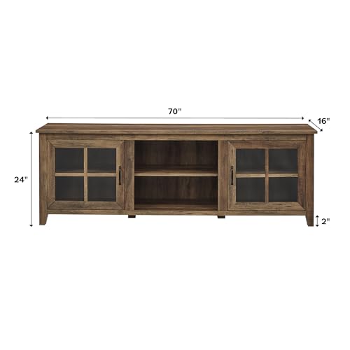 Portsmouth Classic 2 Glass Door TV Stand for TVs up to 80 Inches, 70 Inch, view 4