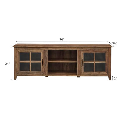 Portsmouth Classic 2 Glass Door TV Stand for TVs up to 80 Inches, 70 Inch, view 4