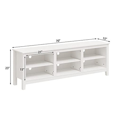 TV Stand with 6 Cubby for 75 inch TV, view 3