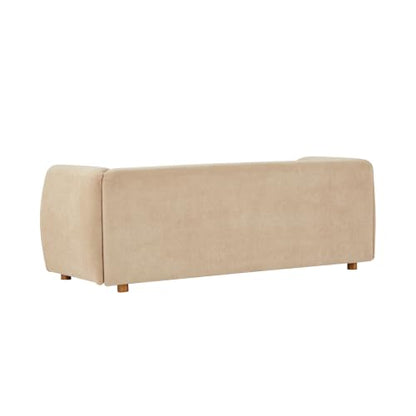 79" Nomad Velvet Sofa Mid Century Modern Sofa Couch for Living Room, view 7