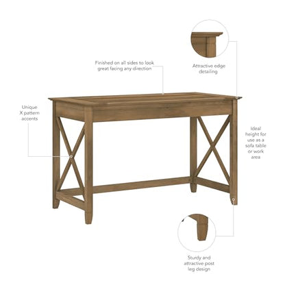 Key West 48W Writing Desk in Reclaimed Pine