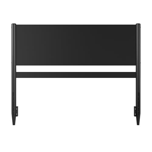 Modern Queen Wood Panel Headboard, Black, view 6