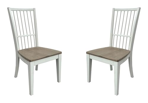 Americana Modern Dining Spindle Back Dining Chair Two Pack