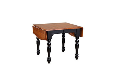 5 Piece Drop Leaf Extension Dining Set with Aspen Chairs