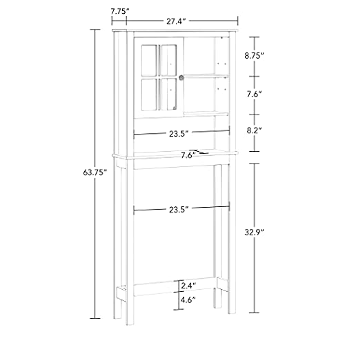 Danbury Spacesaver, White