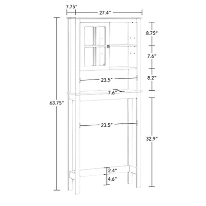 Danbury Spacesaver, White