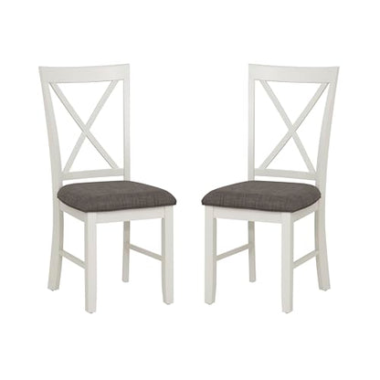 Powell Furniture Jane Side, Antique White Dining Chair