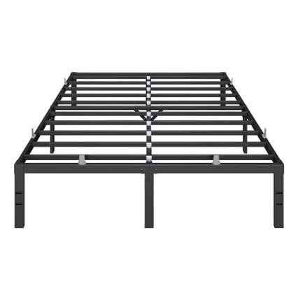 Full Size Bed Frame, Metal Platform Bed Frame, 14 Inch, view 2