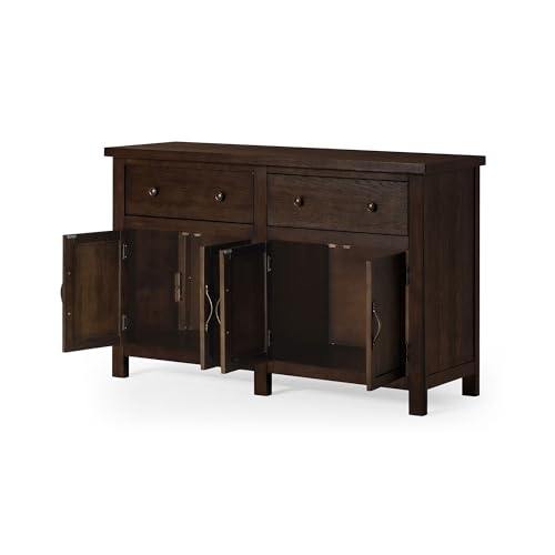 Maven Lane Felix Rustic Large Wooden Sideboard, view 5