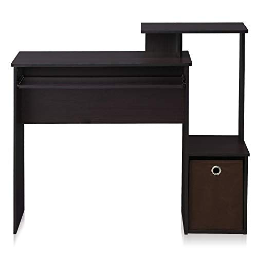 Econ Multipurpose Home Office Computer Writing Desk, regular, Dark Walnut
