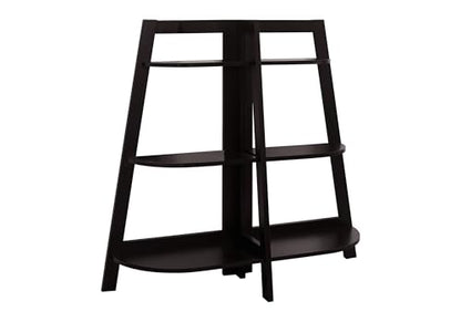 Bookshelf, Bookcase, Etagere, 3 Tier, 48" h, Office, Bedroom, Brown Laminate