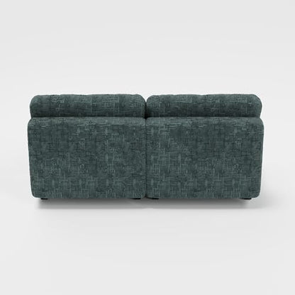Comfy Chenille Upholstered Reversible Storage Chaise Lounge Indoor for Living, view 7