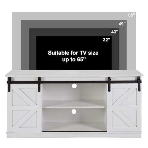 58'' Farmhouse TV Stand for Televisions up to 65 Inches, view 8