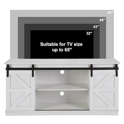 58'' Farmhouse TV Stand for Televisions up to 65 Inches, view 8