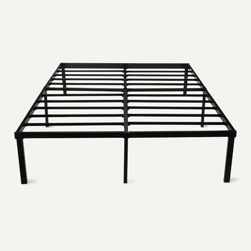 Metal Bed Frame, Non-Foldable Platform Bed, Easy Assembly, Full, 54W x 75L, view 6