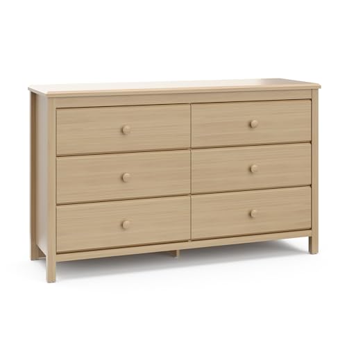 Alpine 6-Drawer Dresser, Driftwood, view 2