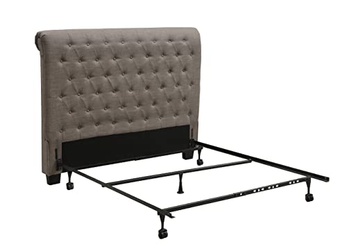 Royal Tufted Headboard, King, Espresso