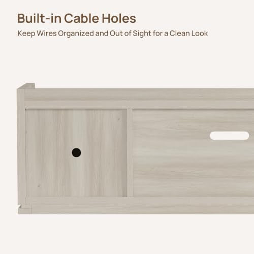 TV Stand Entertainment Center, 67" Wide TV Console for Living Room, view 7