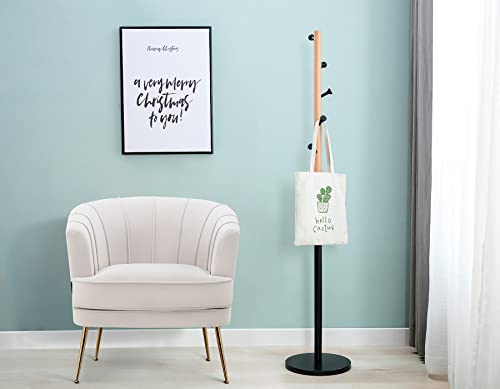 Modern Velvet Barrel Chair Accent Armchair with Golden Legs for Living Room Bedroom Home Office, Channel Tufted Back Club Chair, Beige White Cream