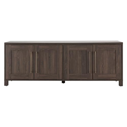 Rectangular TV Stand for TV's up to 80" in Alder Brown, TV Stands for the Living Room
