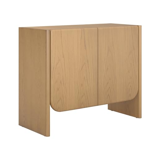 Nathan James Jacala Mid Century Modern Entryway Storage Cabinet with Doors, view 7