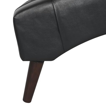 Tufted Chaise Lounge Chair: Immersive Comfort with High-Density Foam, view 7