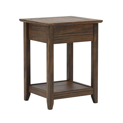Greenport End Table - Brushed Walnut