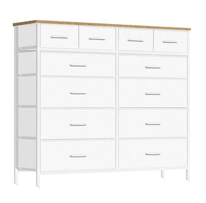 12 Drawers Dresser for Bedroom, Compact Chest of Drawers, view 2