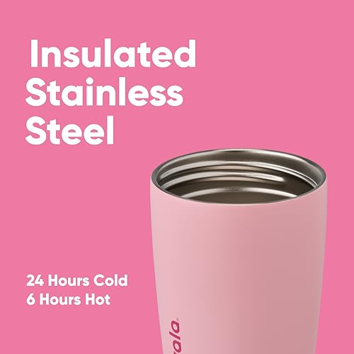 Owala SmoothSip Slider Insulated Stainless Steel Coffee Tumbler, view 5