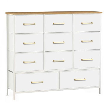 Dresser for Bedroom with 11 Storage Drawers, Tall Chests of Drawers, view 2