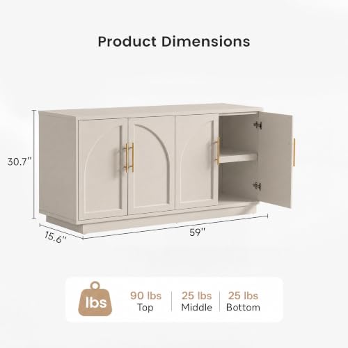 Modular Entertainment Center & Buffet Cabinet, view 2