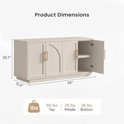 Modular Entertainment Center & Buffet Cabinet, view 2