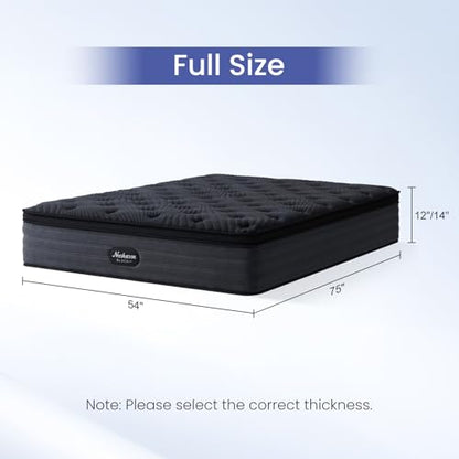 Full Size Mattress, 12 Inch Cooling Gel Memory Foam, view 3