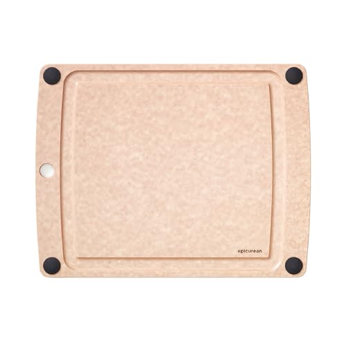 All-In-One Cutting Board with Non-Slip Feet and Juice Groove, 14.5" × 11.25", view 2