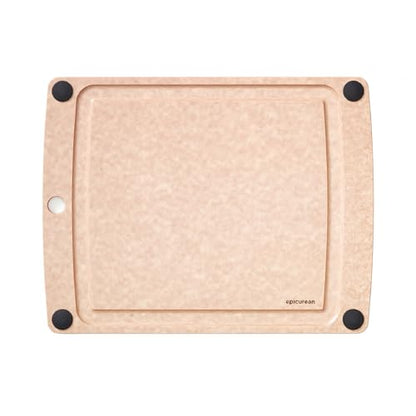 All-In-One Cutting Board with Non-Slip Feet and Juice Groove, 14.5" × 11.25", view 2