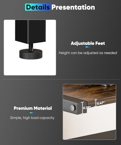 4-Tier Wooden Media Stand, view 5
