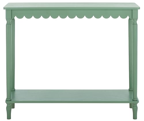 SAFAVIEH Home Collection Haven French Country Farmhouse Sage Console Table for Entryway, Living Room, Foyer