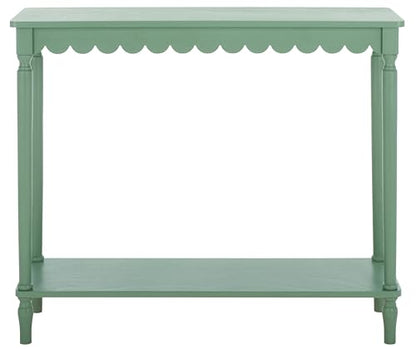 SAFAVIEH Home Collection Haven French Country Farmhouse Sage Console Table for Entryway, Living Room, Foyer