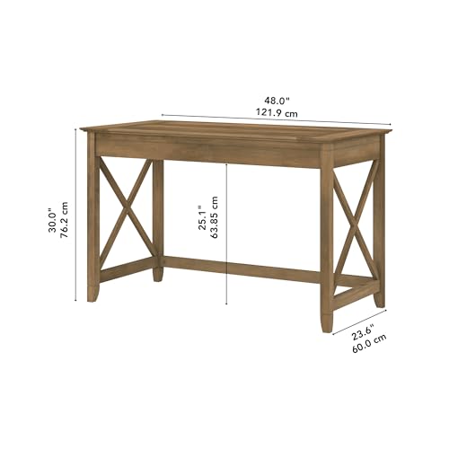 Key West 48W Writing Desk in Reclaimed Pine