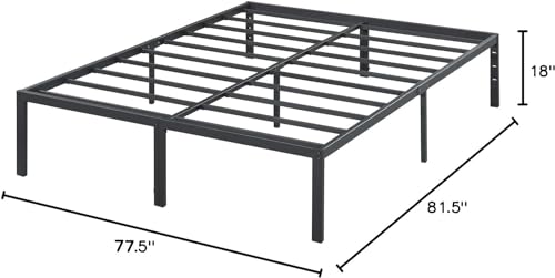 18 Inch Heavy Duty Steel Slat Anti-Slip Support, view 3