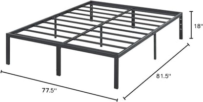 18 Inch Heavy Duty Steel Slat Anti-Slip Support, view 3