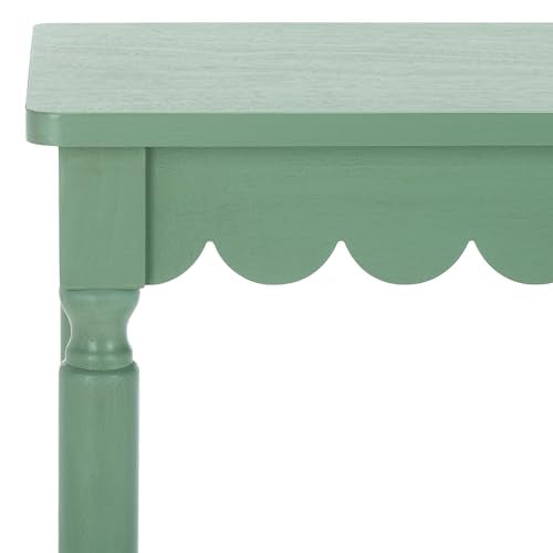 SAFAVIEH Home Collection Haven French Country Farmhouse Sage Console Table for Entryway, Living Room, Foyer