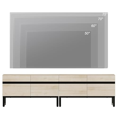 Modern TV Stand for 50-75 Inch TVs, view 6