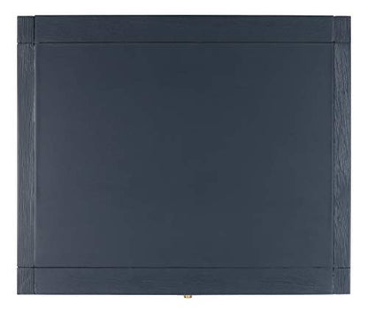 SAFAVIEH Furniture - Sadie 1-Drawer Nightstand - Navy - Wood - Glam Gold Hardware Design - Ideal for Bedroom, 19"W x 16"D x 22"H (NST9200A)