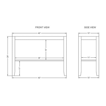 Newport Living Room Set, Concrete Gray