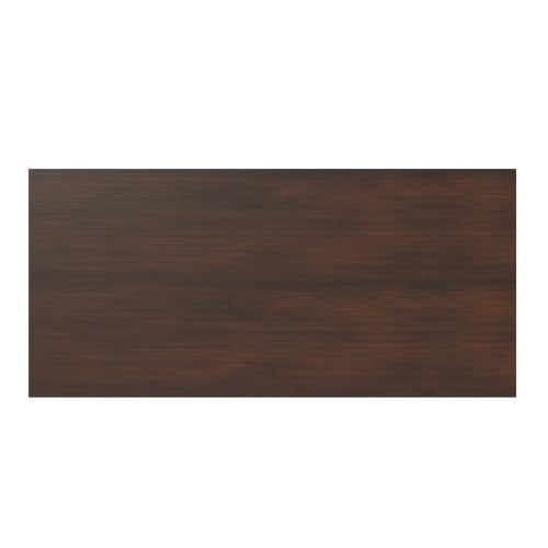 Amherst 70" Tall Solid Wood 5-Shelf Bookcase in Russet Brown, view 5