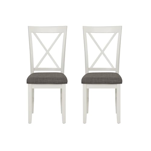 Powell Furniture Jane Side, Antique White Dining Chair